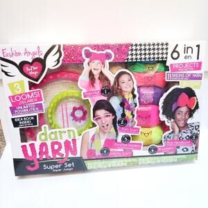 New Fashion Angels Darn Yarn Super Set Christmas